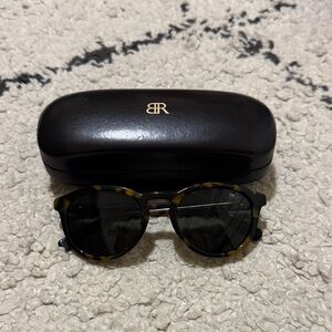 Banana Republic Tortoise Sunglasses with Case